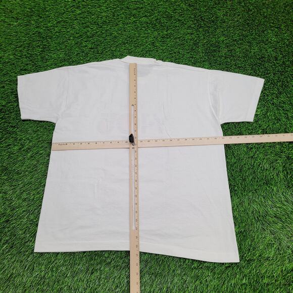 Vintage WYHT Y-105 Ohio Radio Shirt Womens XL 23x26 White - Picture 3 of 12